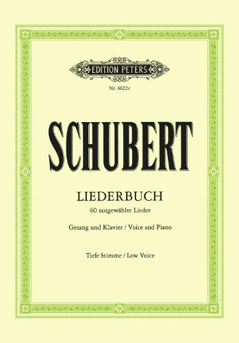 Schubert: Liederbuch (Low Voice) (EP4622C
