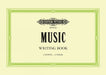 Music Writing Book Landscape 6 Stave