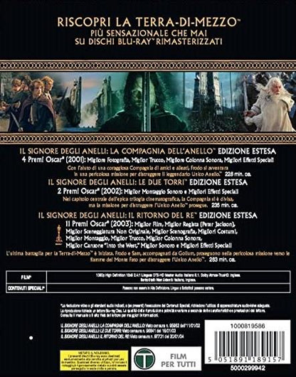The Lord of the Rings Trilogy (Władca Pierścieni Trylogia)  (English audio. English subtitles