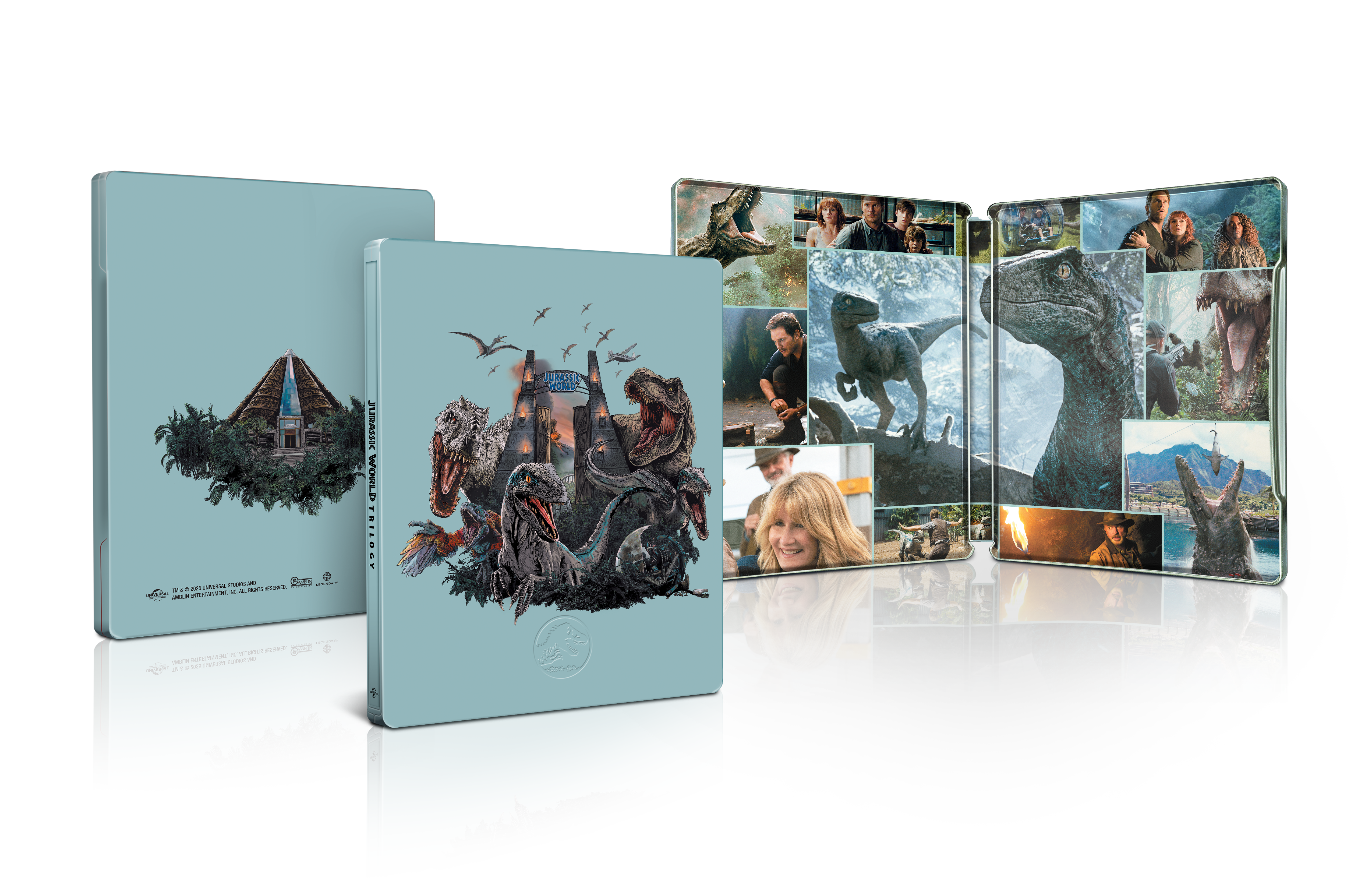 Jurassic World Trilogy Limited Edition 4K UHD Steelbook