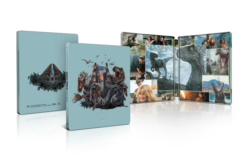 Jurassic World Trilogy Limited Edition 4K UHD Steelbook