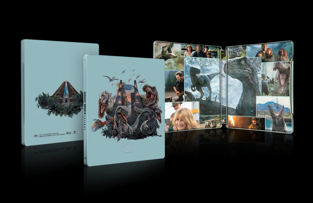 Jurassic World Trilogy Limited Edition 4K UHD Steelbook