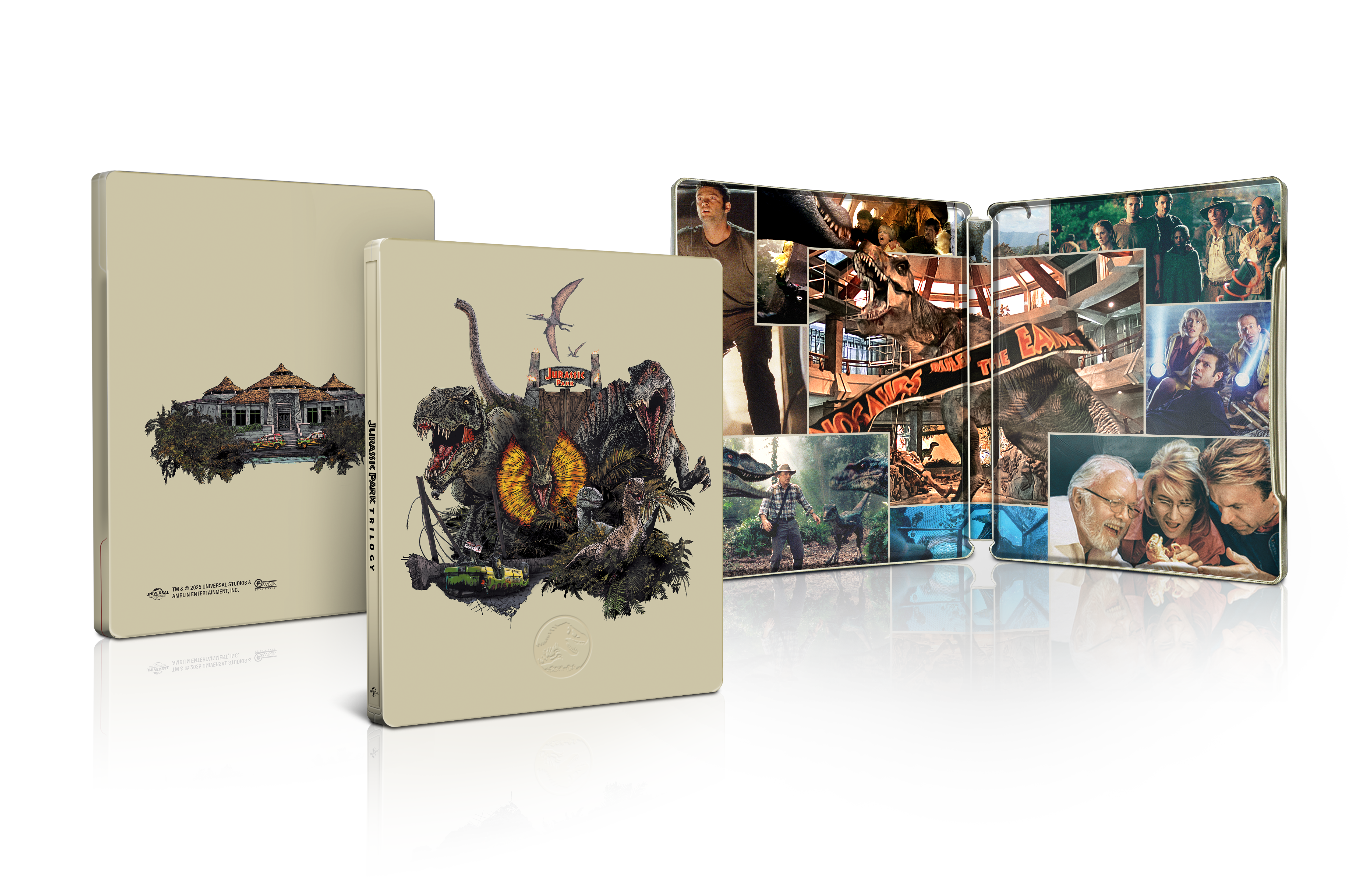 Jurassic Park Trilogy Limited Edition 4K UHD Steelbook