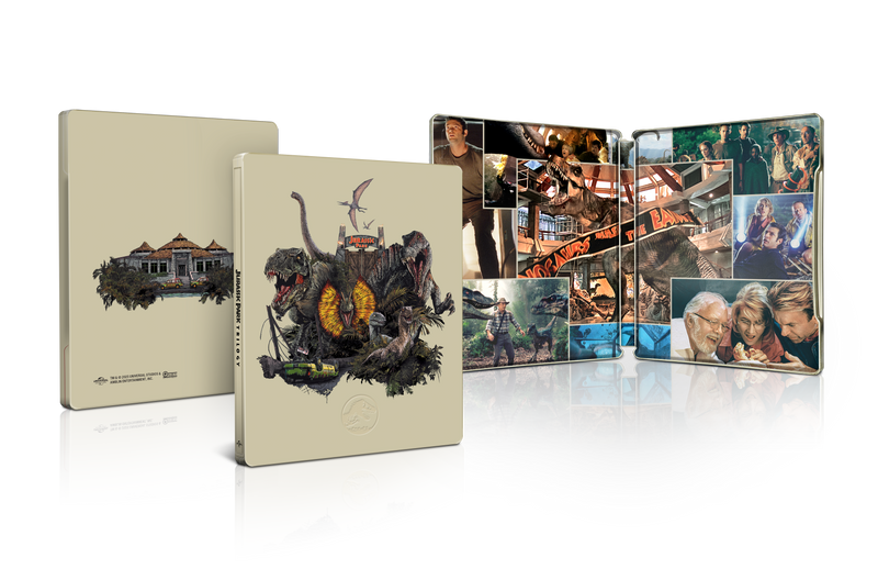Jurassic Park Trilogy Limited Edition 4K UHD Steelbook