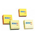 Stick N 76x76mm Neon Cube Sticky Note - Assorted Colour