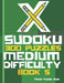 X Sudoku - 300 Puzzles Medium Difficulty - Book 5