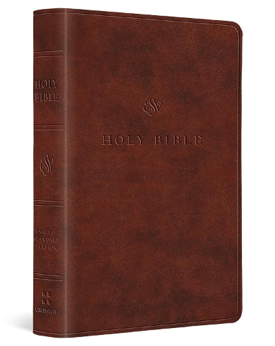 ESV Value Large Print Compact Bible (TruTone, Chestnut