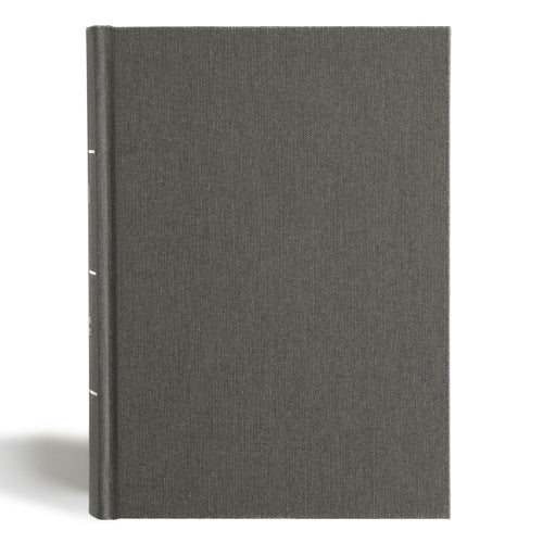 CSB Study Bible, Personal Size, Digital Study Edition, Charcoal Cloth Over Board