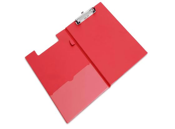Rapesco VFDCB0L3 Clipboard A4+ Foldover with Film Pocket