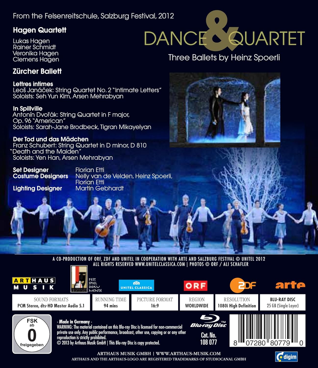 Heinz Spoerli: Dance/ Quartet