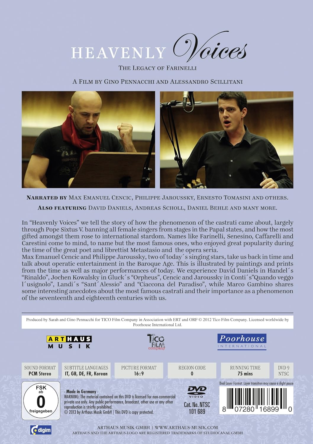 Heavenly Voices The Legacy Of Farinelli