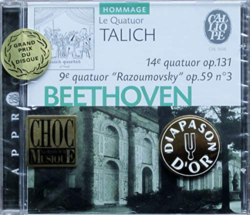 String Quartets Op. 131 and 59 No. 3 (Talich Quartet)