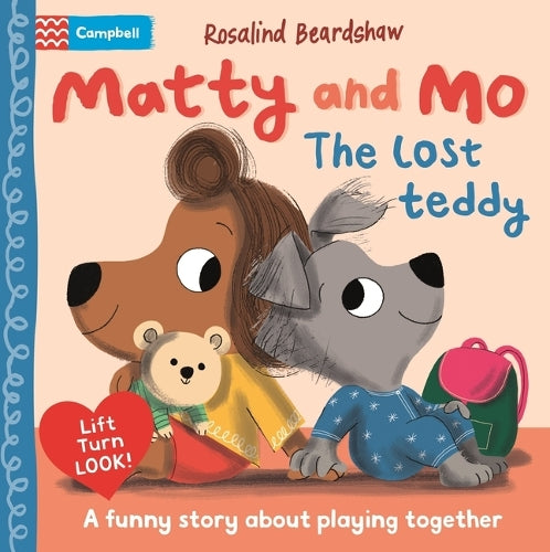 The Lost Teddy: A funny lift-the-flap story about learning to play together (Matty and Mo