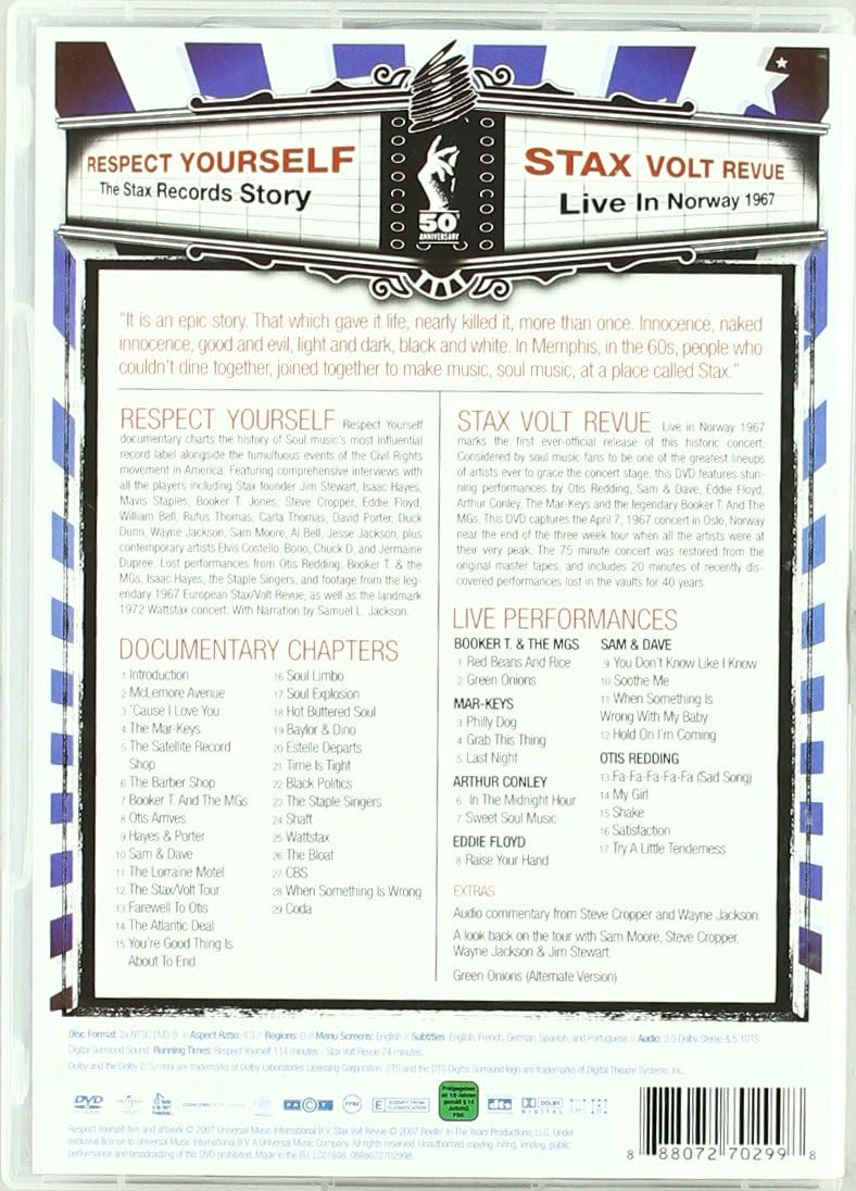 Stax: Respect Yourself/The Stax-Volt Revue Tour 1967