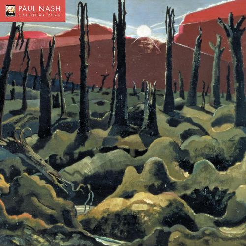 Paul Nash Wall Calendar 2026 (Art Calendar
