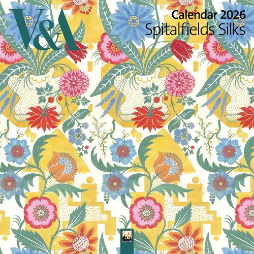 V&A: Spitalfields Silks Wall Calendar 2026 (Art Calendar
