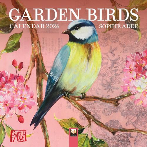 Sophie Adde: Garden Birds Mini Wall Calendar 2026 (Art Calendar