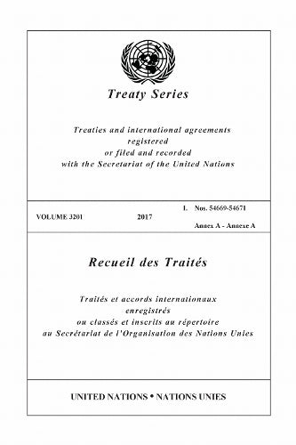 Treaty Series 3201 (English/French Edition)