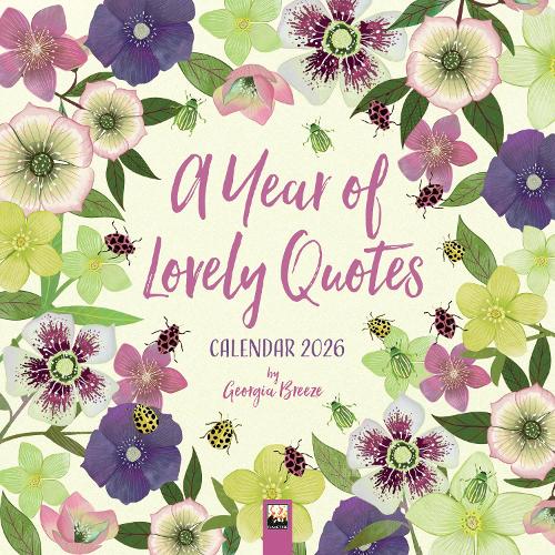 A Year of Lovely Quotes Wall Calendar 2026 (Art Calendar