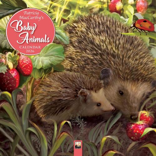 Patricia MacCarthy's Baby Animals Wall Calendar 2026 (Art Calendar