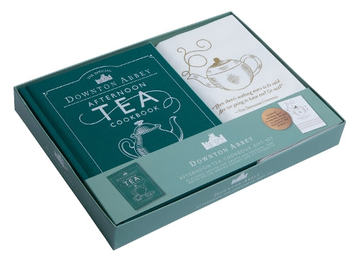 The  Official Downton Abbey Afternoon Tea Cookbook Gift Set [book + tea towel]