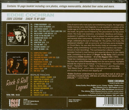 Eddie Cochran + Singin` to My Baby