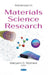 Advances in Materials Science Research