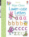 Wipe-clean Lower-case Letters