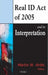 REAL ID Act of 2005 & Its Interpretation