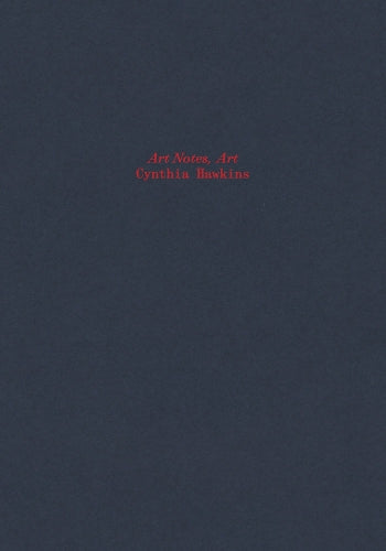 Cynthia Hawkins: Art Notes, Art