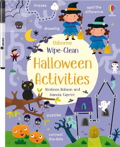 Wipe-Clean Halloween Activities: A Halloween Book for Children (Wipe-Clean Activities
