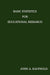 Basic Statistics For Educational Research