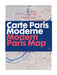 Modern Paris Map