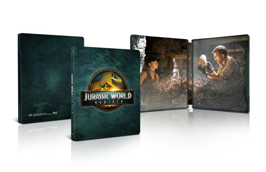 Jurassic World: Rebirth Limited Edition 4K UHD Logo Steelbook