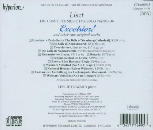 Liszt/complete Works for Solo Piano 36
