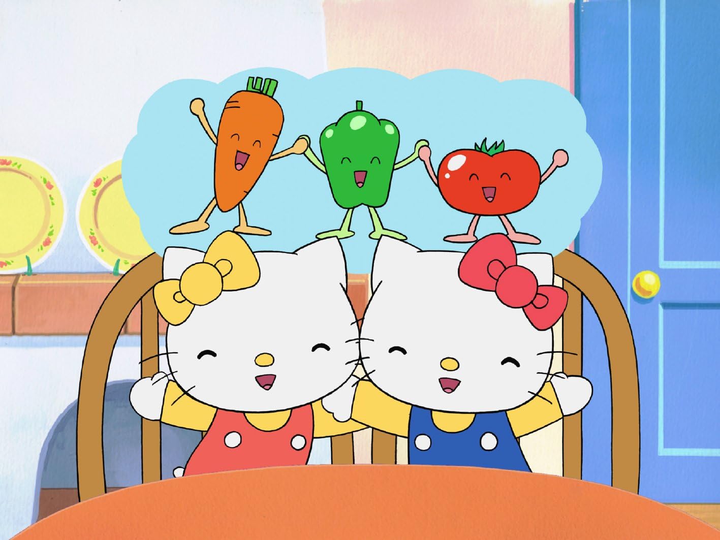 Growing Up With Hello Kitty: Eating Our Vegetables And Five...