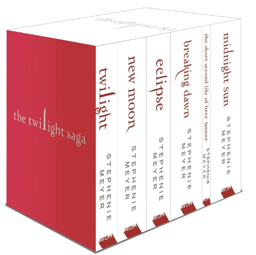 Twilight Saga 6 Book Set (White Cover