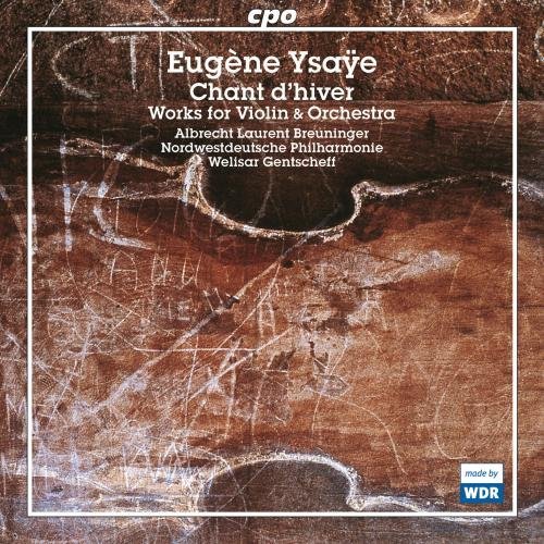 Chant D'hiver: Works for Violin and Orchestra (Gentscheff)