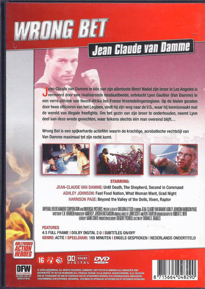 SPEELFILM - WRONG BET (1 DVD