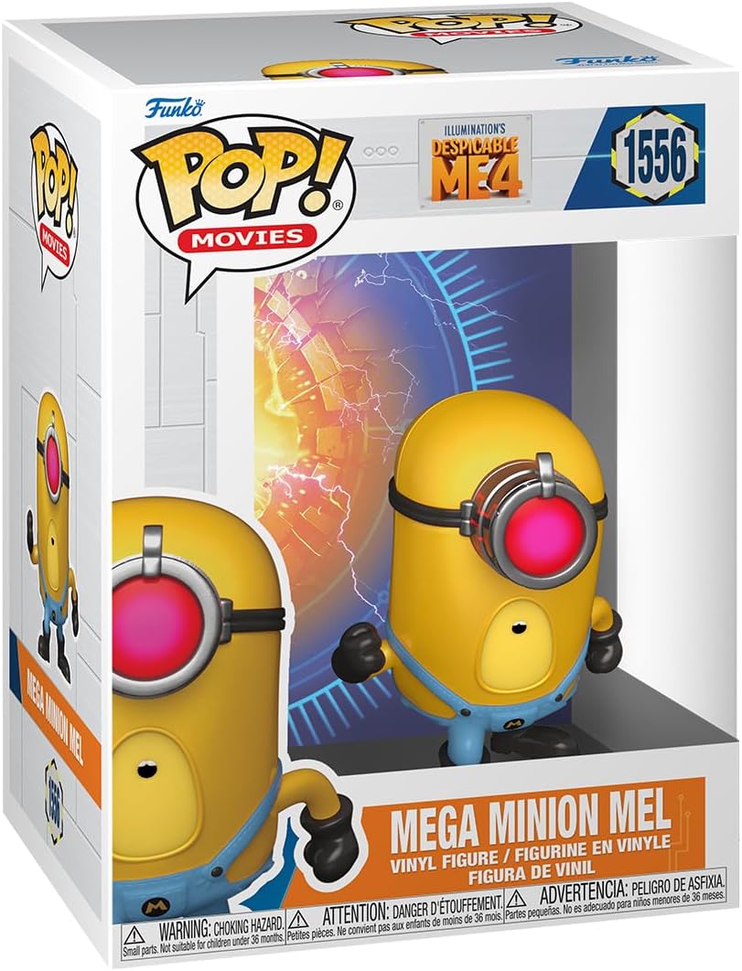 Funko POP! Movies: Despicable Me 4 – Super Mel - Collectable Vinyl Figure - Gift Idea - Official Merchandise - Toys for Kids & Adults - Movies Fans - Model Figure for Collectors and Display