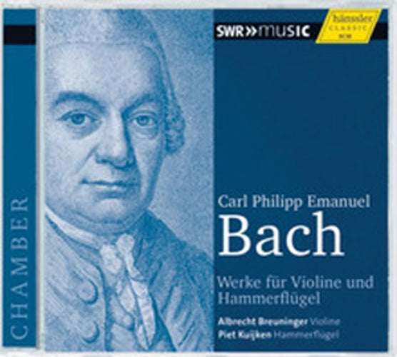 Carl Philipp Emanuel Bach: Werke Für Violine Und Hammerflügel