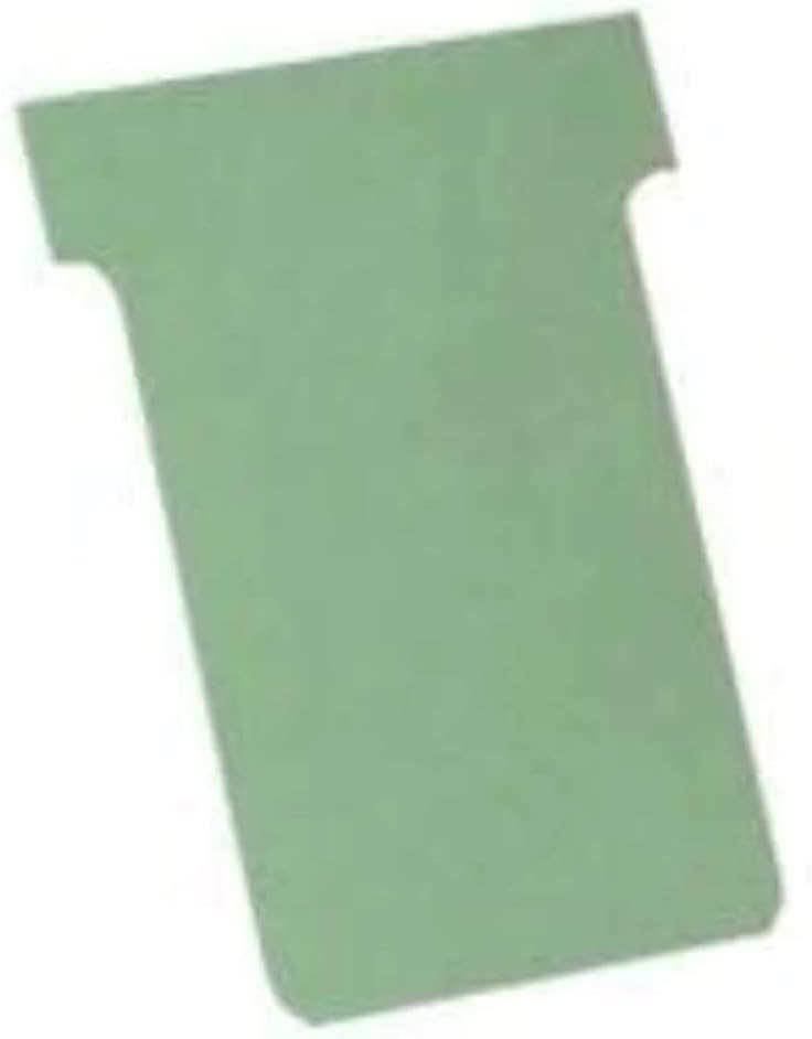 Nobo T-Cards A110 Light Green Size 3 (Pack of 100