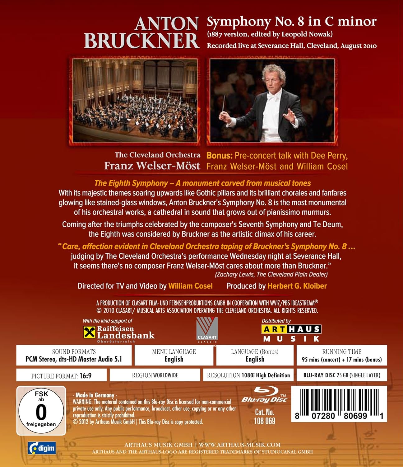 Bruckner: Symphony No. 8/ Most