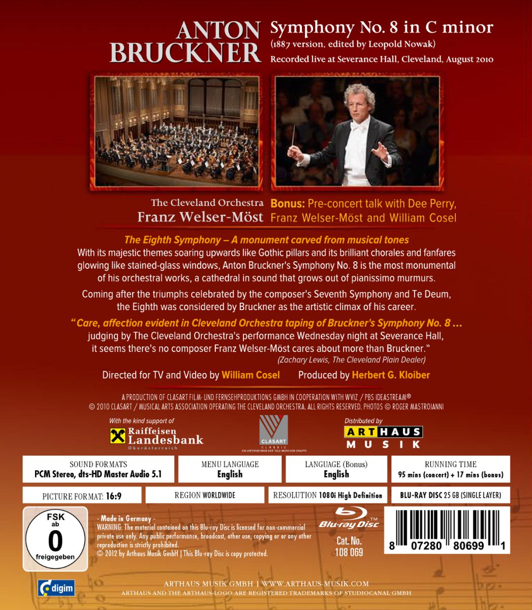 Bruckner: Symphony No. 8/ Most
