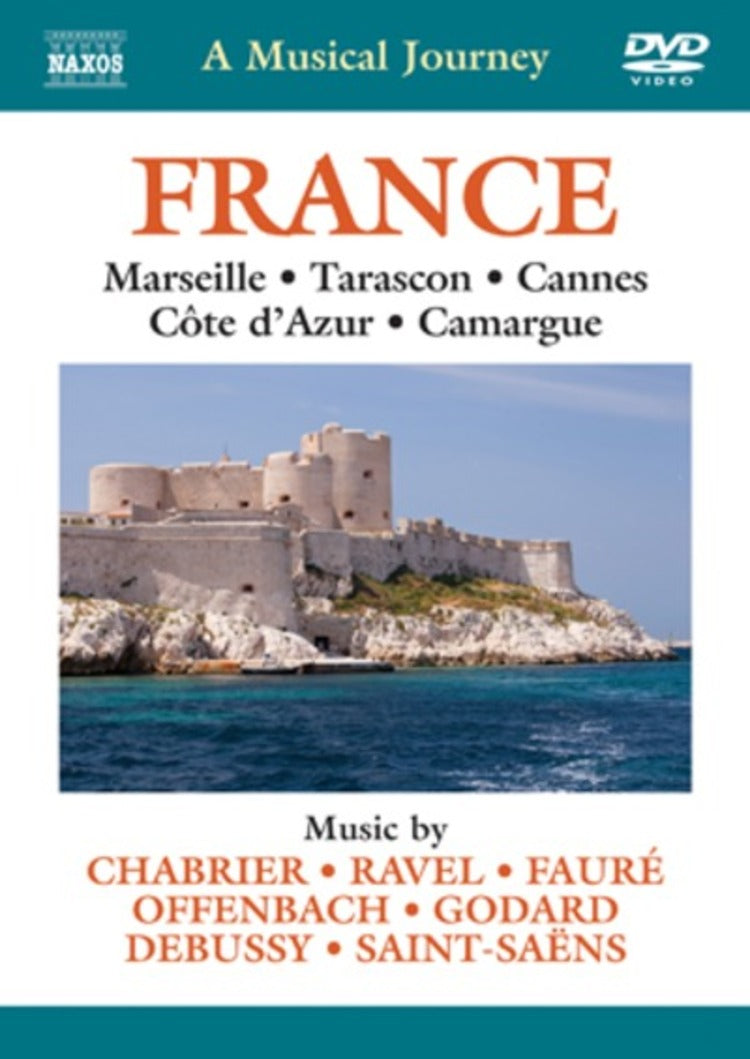 France: Musical Journey (Marseille/ Tarascon/ Cannes) (Slovak Radio Symphony Orchestra/ Ondrej Lenárd/ Keith Clark) (Naxos DVDTravelogue: 2110312