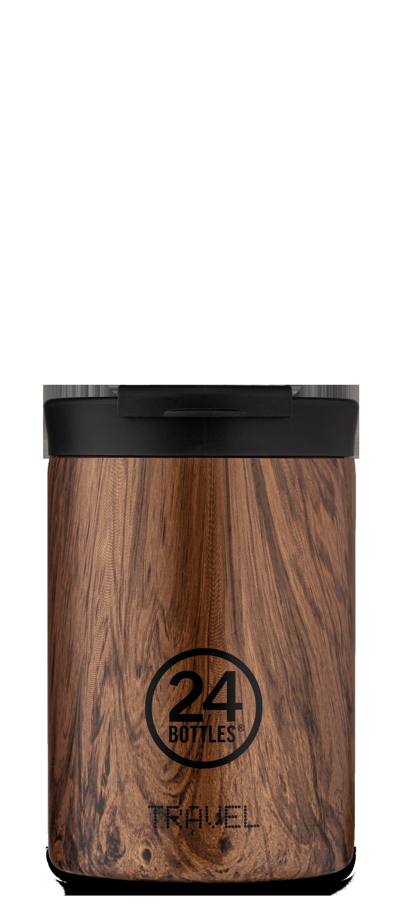 24 Bottles - Travel Tumbler 0,35 L - Sequoia Wood (24B614)