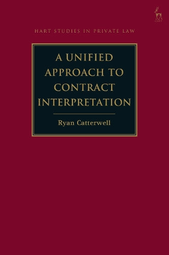A Unified Approach to Contract Interpretation
