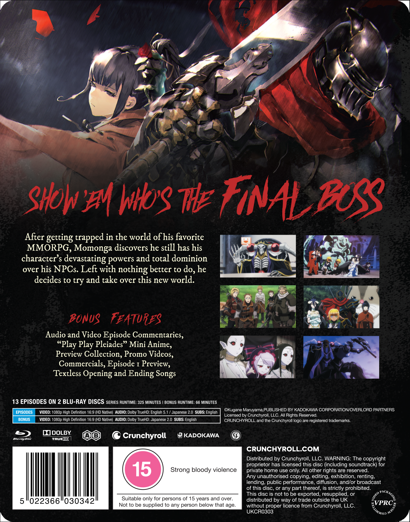 Overlord - Season 1 - Limited Edition Steelbook