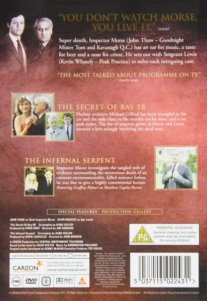 Inspector Morse - The Secret of Bay 5b / Infernal Serpent