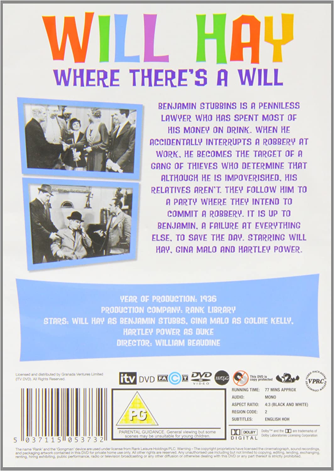 Will Hay - Where Theres a Will